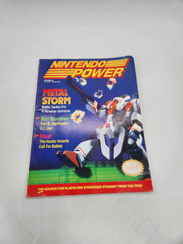 Nintendo Power Vol 22 W/ Battletoads Poster March 1991 Metal Storm.