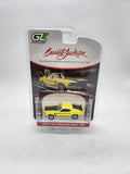 1969 Ford Mustang Boss 302 Yellow Barrett Jackson Greenlight Die-cast 1:64.