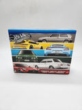 Hot Wheels 1:64 Scale Die-Cast Toy Cars, Set of 6 Euro Style Vehicles.