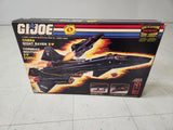Vintage GI Joe Cobra Night Raven w/ Strato Viper S3P Hasbro 1986 100% Complete.