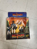 Sectaurs Warriors Of Symbion Mantor & Raplor Action Figures 1984.