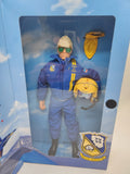Hasbro GI Joe Classic Collection U.S Navy BLUE ANGEL 12 Inch Action Figure.
