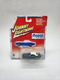 Johnny Lightning Mopar or No Car #50 1970 Dodge Challenger Blue 2005 MOC.