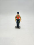 1984 Gi Joe 3.75" Cutter Figure Hovercraft Pilot Hasbro.