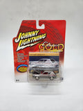 1972 AMC Gremlin X  Silver with Gragar & plastic tires by Johnny Lightning 1:64.