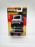 Matchbox 2022 Global Series 10/12 Silver Mercedes Benz Unimog U 5023 Police MOC.