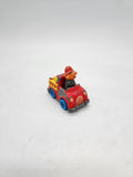 Vintage diecast Car Ernie in Fire Truck Sesame Street Muppets Playskool 1981
