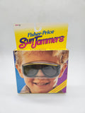 1986 Fisher-Price Sun Jammers Sunglasses Black/Yellow.