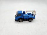1976 Tonka Mites Wrecker # 148 Die-Cast Blue Metal Winch Truck Vintage.