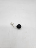 TMNT Killer Bee OI BALL AND CHAIN mega mutant 1990 8 black weapon accessory part.