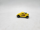 1996 Hot Wheels Mainline #526 Neet Streeter India Yellow BWs Hot Rod Ford Coupe.