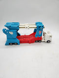 Vintage Transformers G1 Ultra Magnus White Optimus Prime Semi Truck Trailer 1984.