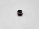 1987 Galoob Micro Machines Porsche 911-Black w/ Black Hood Ornament.