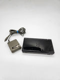 Nintendo DS Lite Crimson Black Handheld Console W/ OEM Charger USG-001.