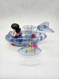 Fisher Price Little People Wonder Woman Talking Invisible Jet Plane Figure.