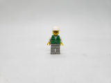 LEGO City worker Jacket Green Minifigure pck013.