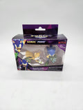 Sonic & Tails Sonic Prime Collectible Figures 2 Pack 2.5".