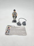 1986 Mainframe v1 Figure & Card Vintage GI Joe 3.75 ARAH #2.