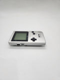 Gameboy Pocket MGB-001 Silver Platinum System.