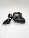Microsoft Xbox Black Duke Controller X08-17160 & accessories.