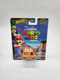 hot wheels PREMIUM THE SUPER MARIO BROS MOVIE  PLUMBER VAN.