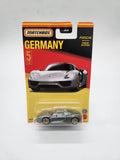 Porsche 918 Spyder 2022 Matchbox Global Series 5/12 Gray Silver.