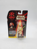 Star Wars Episode 1 Qui-Gon Jinn Jedi Duel 3.75" Action Figure 1998 Hasbro.