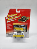 1965 VOLKSWAGEN Samba Bus JOHNNY LIGHTNING 1:64 DIE-CAST yellow 2004.