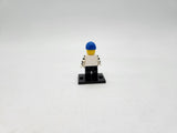 LEGO City Town Farmer Minifigure Black Overalls and Cap Hat.