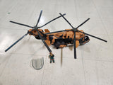 G.I.Joe 1986 HASBRO Tomahawk Army Helicopter With Lift-ticket no Mic Complete