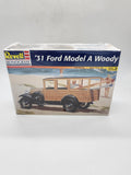 Revell Monogram 1931 Ford Model A Woody Truck Model Kit 1:25 Scale SEALED.