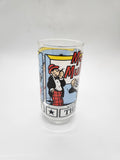 Vintage 1976 Moon Mullins Tall Peanut Butter Collector Drinking Glass Comic.