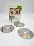 Rage Anarchy Edition Microsoft Xbox 360, 2011 3-disc set, complete