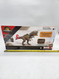 Jurassic World Rebirth Gigantic Thrashers Tyrannotitian Dinosaur Figure Toy.