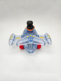 Fisher Price Little People Wonder Woman Talking Invisible Jet Plane Figure.