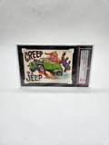 1980 Topps Weird Wheel #24 CREEP IN A JEEP KSA 7.