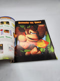 Donkey Kong 64 Official Players Guide Nintendo Power w/ World Map.
