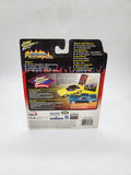 Johnny Lightning Black with Flames 1970 Plymouth GTX 164 Diecast WHITE LIGHTNING.