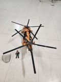 G.I.Joe 1986 HASBRO Tomahawk Army Helicopter With Lift-ticket no Mic Complete