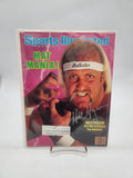 Hulk Hogan WWF Autographed Sports Illustrated 4/29/85 COA Included.