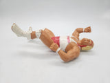 WWF LJN Hulk Hogan White Shirt Wrestling Superstars Action Figure 1988.