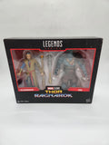 Hasbro Marvel Legends 80th Anniversary Korg and Grandmaster Action Figures.