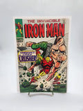 Comic, Marvel, Iron Man #6, Vol. 1, 1968, The Crusher Appearance.