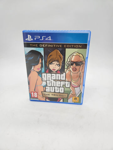Grand Theft Auto: The Trilogy - The Definitive Edition - Sony Playstation 4 PS4.