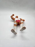 Vintage WWF LJN Superstars 1988 White Shirt Hulk Hogan Wrestling Action Figure.