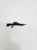GI JOE 1986 Cobra Dreadnok Zandar Gun Rifle weapon original.