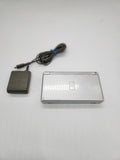 Nintendo DS Lite Silver Handheld Console W/ OEM Charger USG-001.
