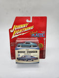 Johnny Lightning Classic Plastic 1966 Dodge Charger w/MPC Model Box Blue NIB #4.