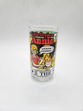 1976 The Sunday Funnies LITTLE ORPHAN ANNIE Harold Gray Drinking Glass.