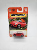 KKar Matchbox - 2022/23 Basic - 98/100 * 2019 VW Beetle Convertible - Red.
